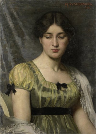 Portrait of a Woman by Marie Wandscheer