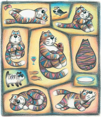 Day of a Cat by Marina Leskova