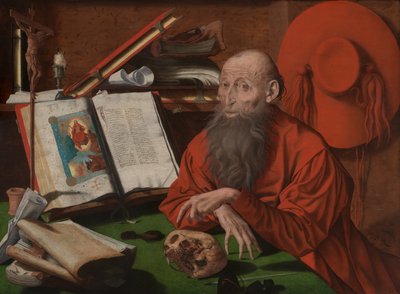 Saint Jerome by Marinus van Reymerswaele