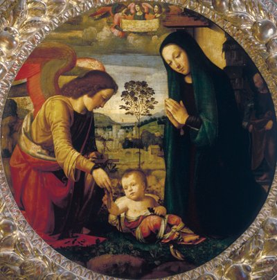 Holy Family by Mariotto Albertinelli