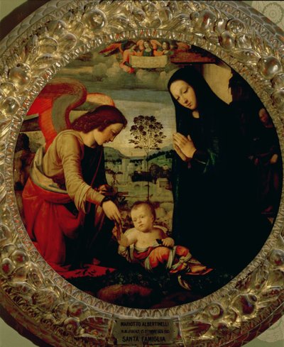 The Holy Family by Mariotto Albertinelli