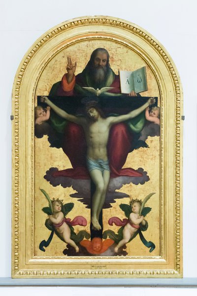 The Holy Trinity by Mariotto Albertinelli