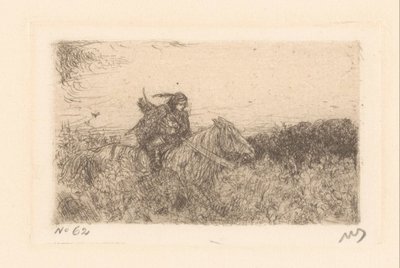 Rider by Marius Bauer (signed by artist)