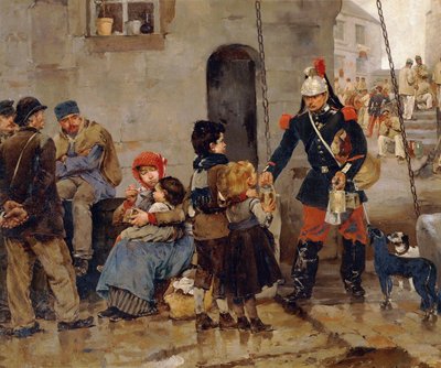 Poor in Paris by Marius Roy