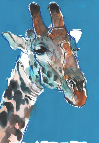 Bull Masai Giraffe by Mark Adlington