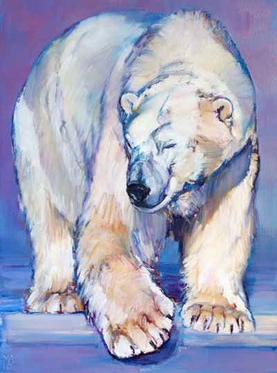 Great White Bear, 2016 by Mark Adlington