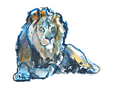 Lion, 2017 by Mark Adlington