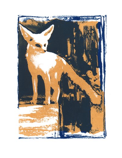 Little Desert Fox, 2015 by Mark Adlington