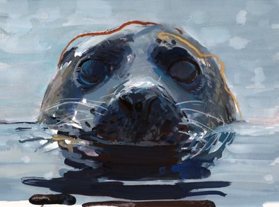 Red Seaweed, Yellow Seaweed, 2023 by Mark Adlington