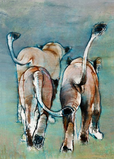 Three Tails, 2019 by Mark Adlington
