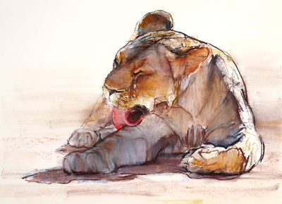 Tongue Bath, 2019 by Mark Adlington