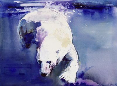 Underwater Bear by Mark Adlington