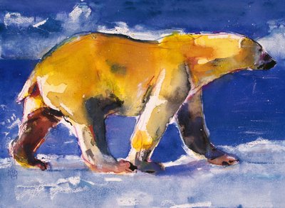 Yellow Bear, 1999 by Mark Adlington