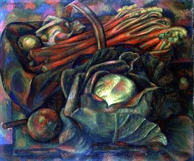 Cabbage and Rhubarb by Mark Gertler