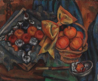 Still Life with Pomegranates and Fruit by Mark Gertler