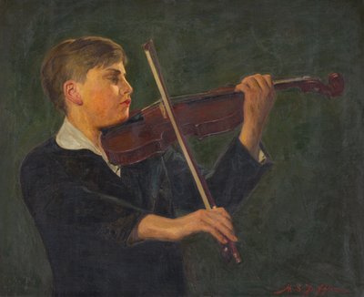 Yehudi Menuhin by Mark S. Joffe