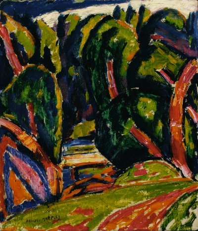 Red Tree by Marsden Hartley