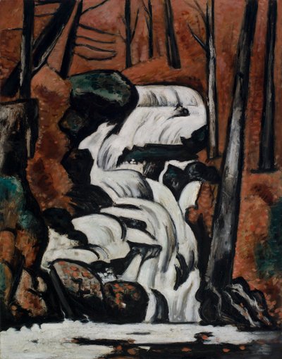 Smelt Brook Falls by Marsden Hartley