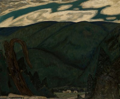 The Dark Mountain by Marsden Hartley