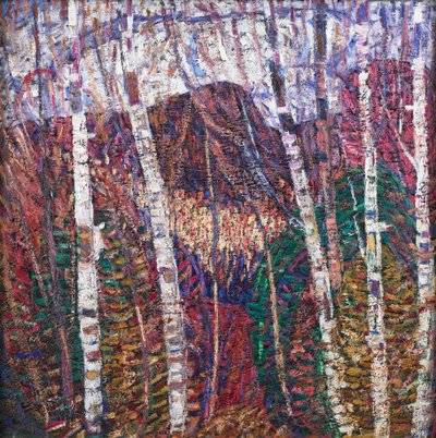 White Birches by Marsden Hartley