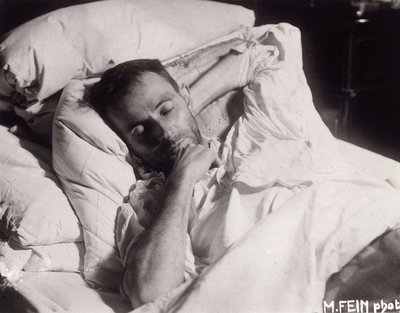 Egon Schiele on His Deathbed by Martha Fein
