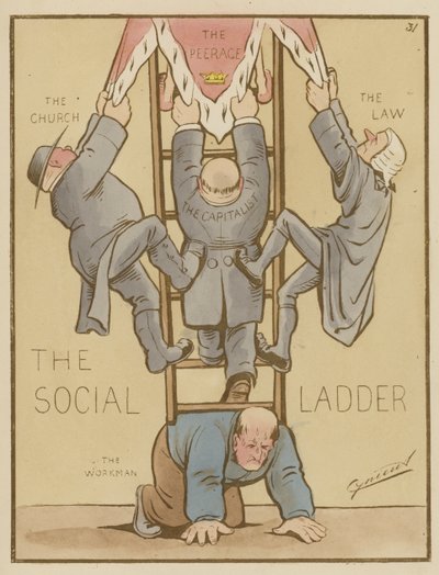 The Social Ladder by Martin Cynicus Anderson