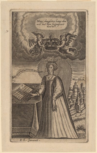 Queen Elizabeth by Martin Droeshout