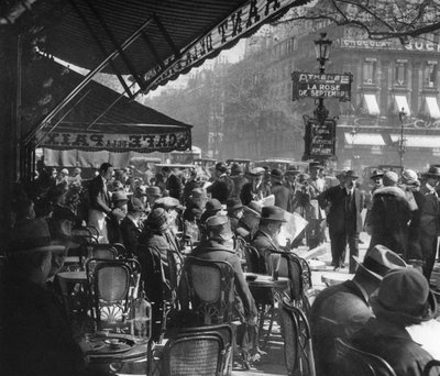 Café de la Paix, Paris by Martin Hurlimann