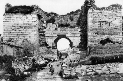 Gateway, Ephesus, Turkey by Martin Hurlimann