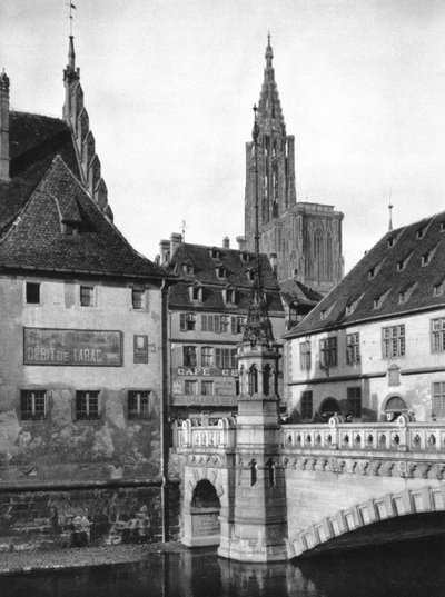 Strasbourg, Alsace, France, 1937 by Martin Hurlimann