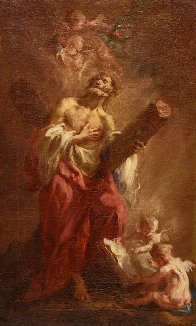 The Apostle Andrew by Martin Johann Schmidt