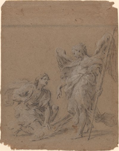 Tobias and the Angel by Martin Johann Schmidt