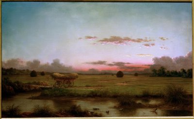 The Swamps at Rhode Island by Martin Johnson Heade