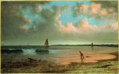 New England Coastal Scene by Martin Johnson Heade