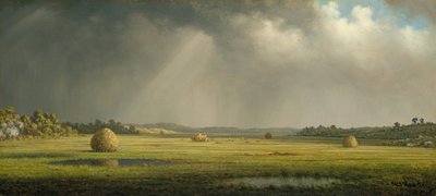 Newburyport Meadows by Martin Johnson Heade