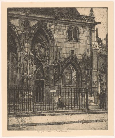 Facade of Saint-Germain-l