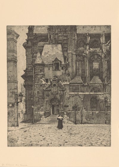 Saint-Étienne-du-Mont in Paris by Martin Monnickendam
