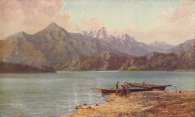 The Cascade Mountains, 1916 by Thomas Mower Martin