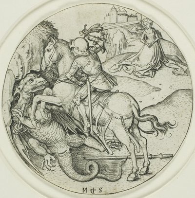 Saint George by Martin Schongauer