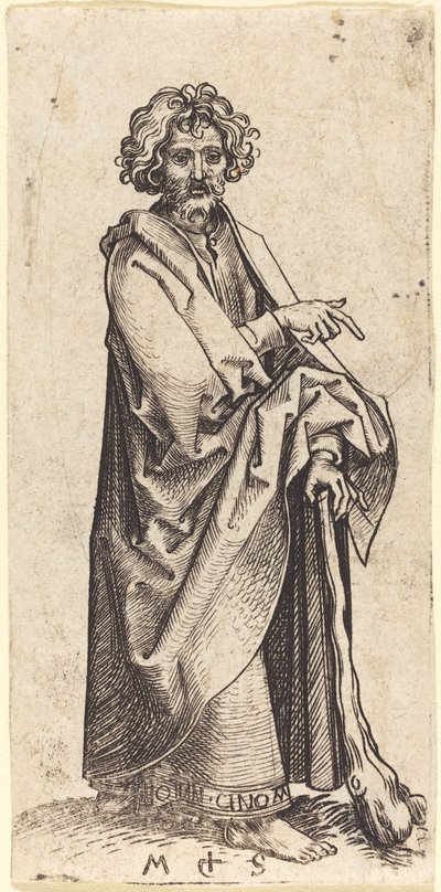 Saint Judas Thaddaeus by Martin Schongauer
