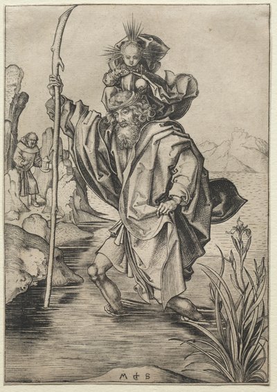 St. Christopher by Martin Schongauer