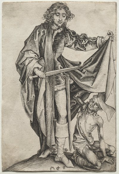 St. Martin by Martin Schongauer