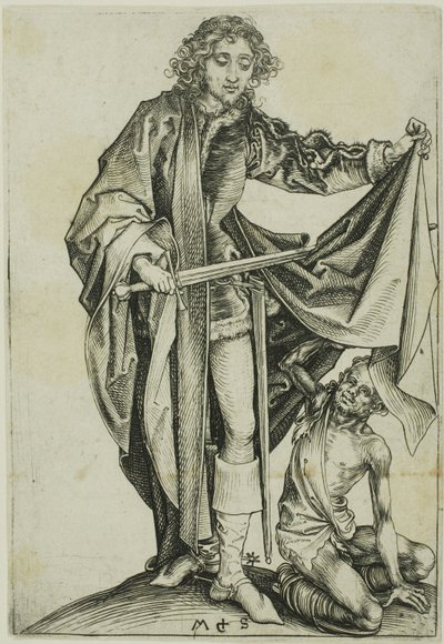 Saint Martin by Martin Schongauer