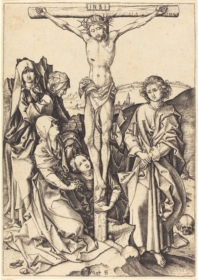 The Crucifixion by Martin Schongauer