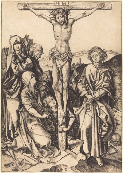 The Crucifixion by Martin Schongauer