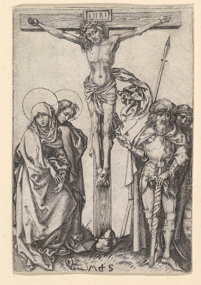 The Crucifixion by Martin Schongauer