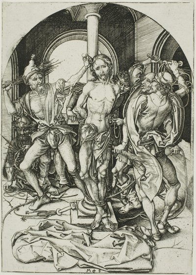 The Flagellation, from The Passion by Martin Schongauer