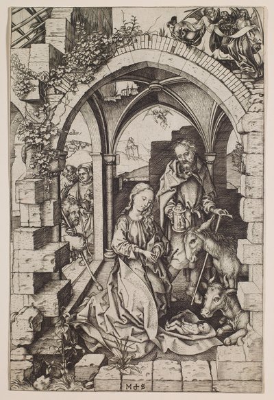 The Nativity by Martin Schongauer