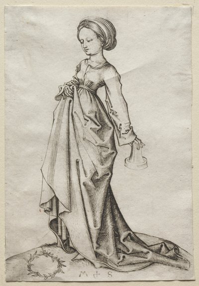 The Second of the Foolish Virgins by Martin Schongauer