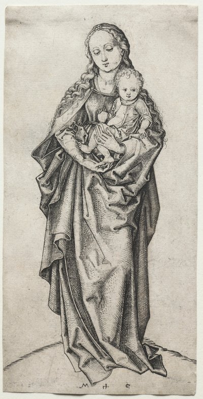 Virgin and Child by Martin Schongauer